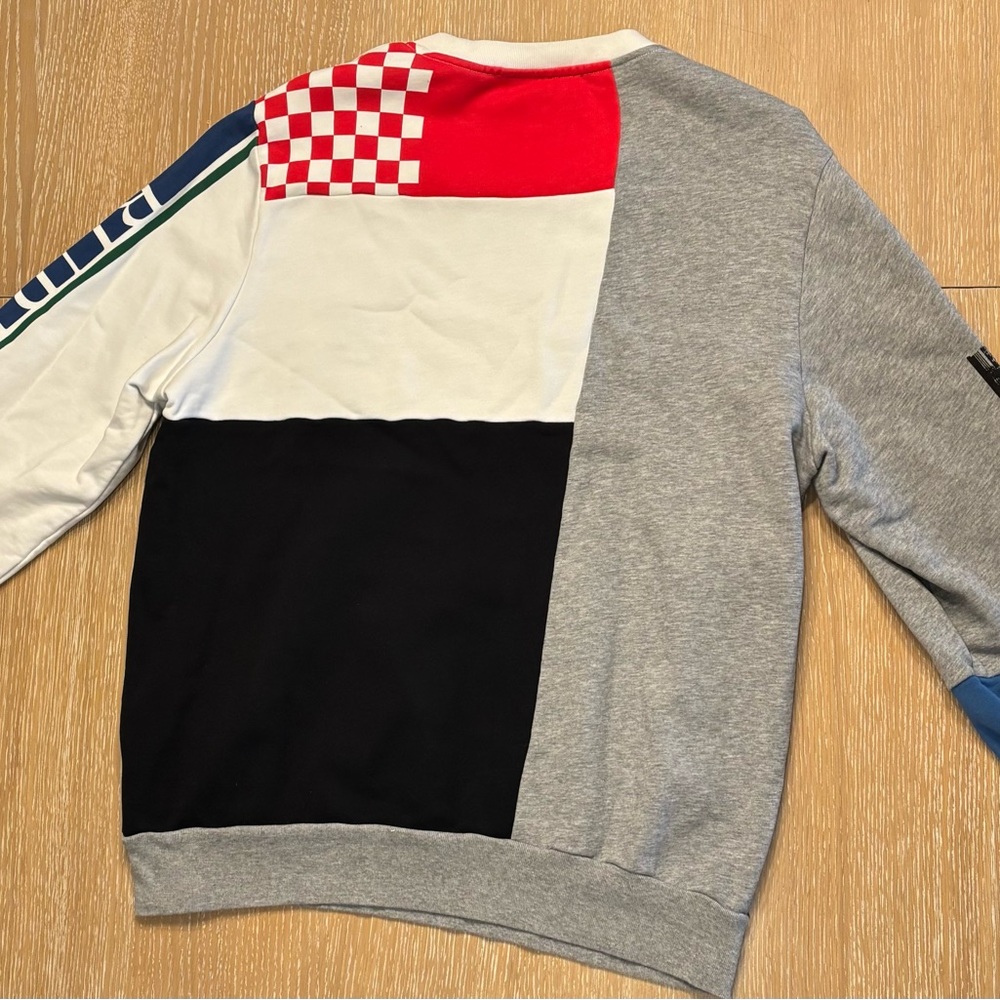 Burberry Multicolor Patchwork Sweater (SS18 Docum… - image 2